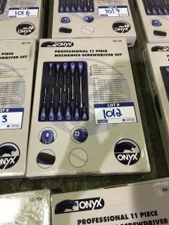 *NEW* ONYX Professional 11-Piece Screwdriver Set