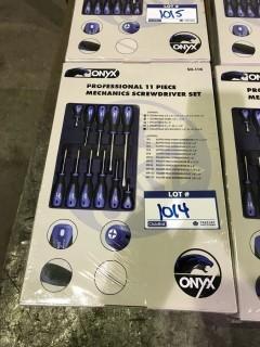 *NEW* ONYX Professional 11-Piece Screwdriver Set