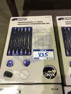 *NEW* ONYX Professional 11-Piece Screwdriver Set