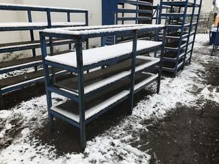 96" X 24" Steel Shop Shelf 