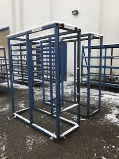 Lot of (2) 72" X 28" Steel Frames