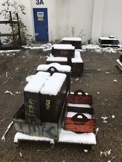 Lot of Approx. (18) Steel Bins