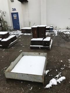 Lot of Approx. (15) Steel Bins