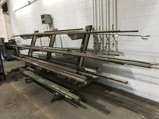 Contents of Single Cantilever Racking including Pipe, Barstock, etc.