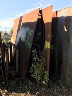 Lot of (3) Pieces Asst. Plate Steel