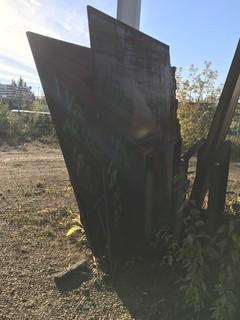 Lot of (4) Pieces Asst. Plate Steel