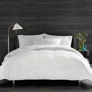 Real Simple 350 Thread Count Baffle-box Construction King Comforter