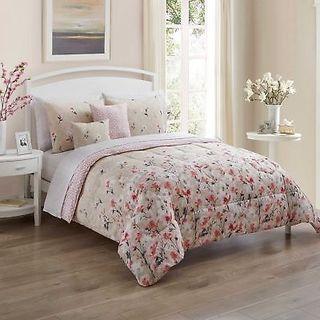 Rose Garden 9-Piece Queen Comforter Set 