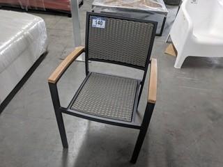 Metal Patio Arm Chair