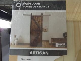 New 37"x84" Pine Barn Door