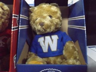 Winnipeg Blue Bombers Game Day Touchdown Teddy.