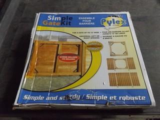 Simple Gate Kit, For Gate Up To 72'' Wide