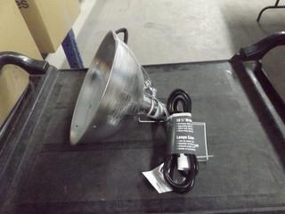 Lot of (4) 10 1/2 Broode Clamp Lights.