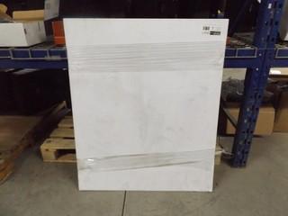 Plaskolite Corrugated Plastic Sheet 48"x96"x4mm.