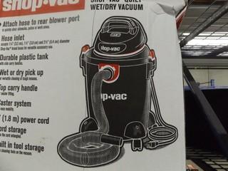 Shop Vac 6 US Gallons 22.7 Litres.