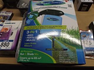 Hydro Grass One Step Lawn Hydroseeding System. (3in1)