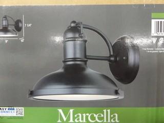 Marcella Outdoor Lantern 9"x10"x7 1/4" Model 10L322BK.