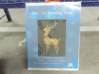 70LT 3D Standing Deer.