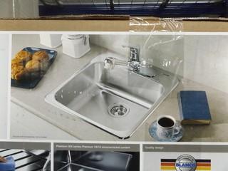 Blanco Stainless Steel Sink 20"x20 1/2 Model 401165.