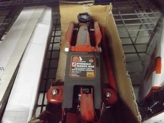 New Torin Big Red 2 Ton Hydraulic Service Jack.