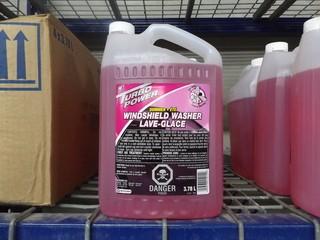 Lot of (4) Turbo Power Windshield Washer Fluid.