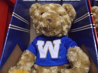 Winnipeg Blue Bombers Game Day Touchdown Teddy.