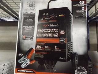 New Schumacher Electric Battery Charger, 200 AMP/12V.