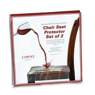 Clear Chair Seat Protectors (Set of 2)