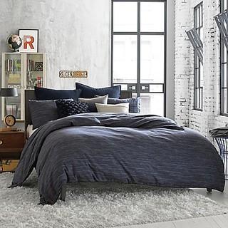 Kenneth Cole Reaction Home Element Reversible Full/Queen Duvet Cover in Indigo