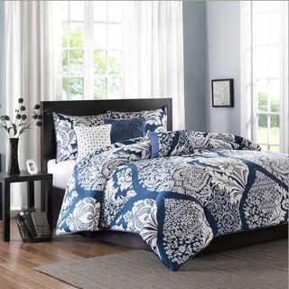 Madison Park 6-Piece Vienna King Duvet Cover Set In Blue