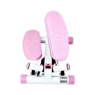 Sunny Health & Fitness Adjustable Twist Stepper in Pink