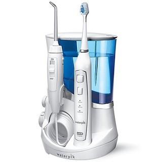 Waterpik Complete Care 5.0 Flosser + Sonic Toothbrush System in White