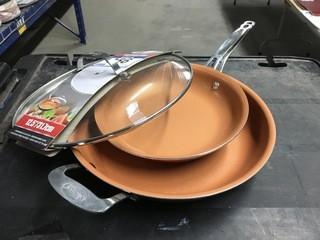 Gotham Steel 12.5" & 10" Fry Pans