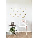 Umbra Confetti Dots Wall Decor Set in Brass 