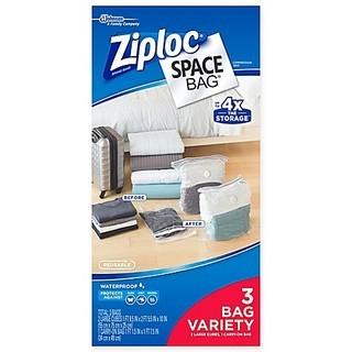 Ziploc Space Bag 3-Piece Variety Travel Set