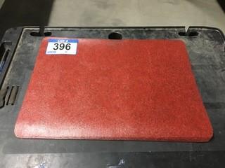 Lot of (8) 13"x 18" Terrain Red Vinyl Placemats