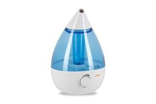 Crane Ultrasonic Cool Mist Drop Shape Humidifier in Blue