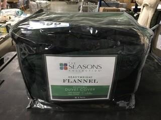 The Seasons King Flannel Duvet Cover