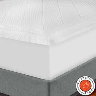 Therapedic Quilted Deluxe 3-Inch Memory Foam Queen Bed Topper