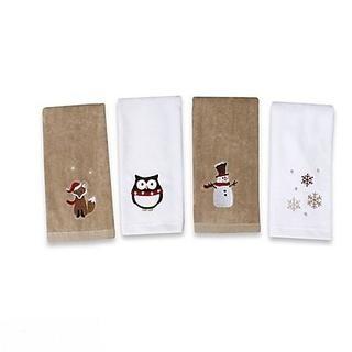 Qty of (4) Woodland Creatures Towel Sets