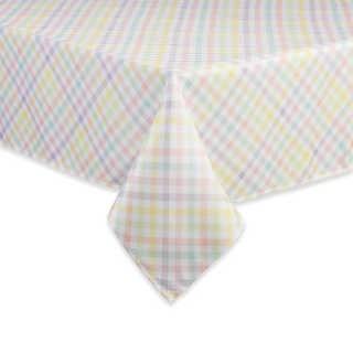 Spring Splendor Gingham 60-Inch x 84-Inch Oblong Tablecloth in Multi 