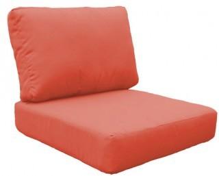 TK Classics Indoor/Outdoor Cushion Cover for 6 Cushion" (TKCN0574_27445497) - Orange