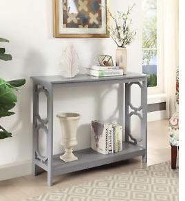 Convenience Concepts S20-213 - Omega Console Table - Grey