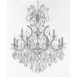 House of Hampton Amhold Swarovski 13-Light Candle Style Chandelier (GMLC1022_29057800)