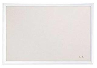 U Brands - 20" x 30" White Wood Frame Linen Board