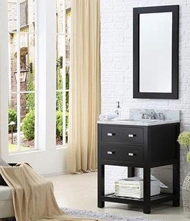 Water Creation 24E Single Sink Bathroom Vanity from the Madalyn Collection, 24-Inch, Espresso