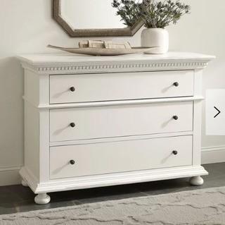 CC 3 Drawer Nightstand Grey - CC-NS01-MP - Birch Lane Dobson