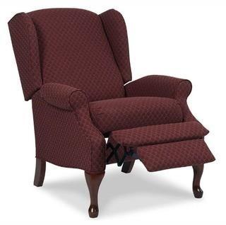 Lane Furniture Hampton Manual Recliner (LNE1321_29981635) - Burgundy