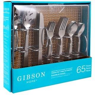 Gibson Home Prato 65 Piece 18/10 Stainless Steel Flatware Set (GBSN1059)