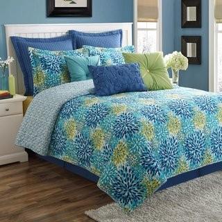 Fiesta Calypso Reversible Quilt Set (FBBB1013_17023240) - Queen